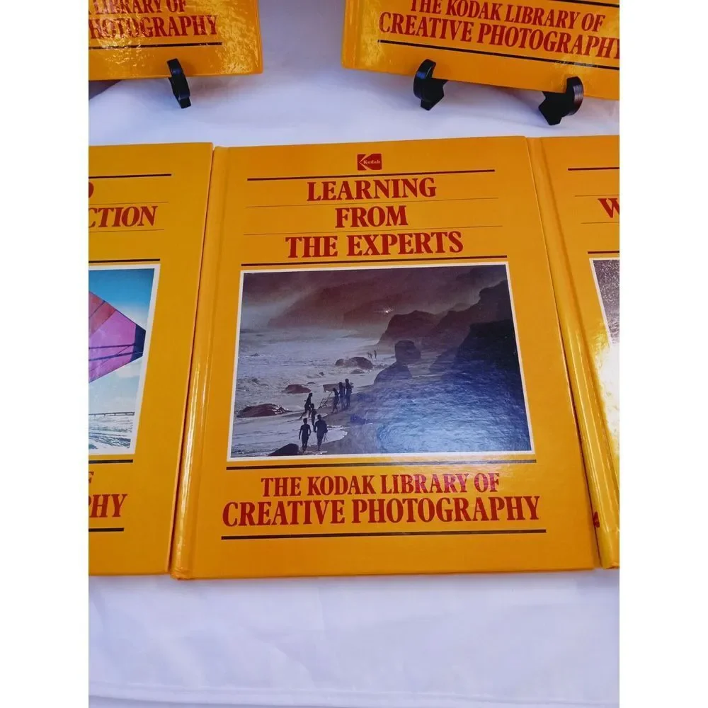 Vintage‎ Kodak Photography Books Lot Of 5 In Excellent Condition